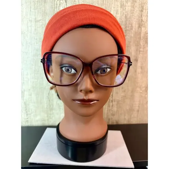 New Tom Ford Butterfly Blue Light Blockers Eyeglasses - Picture 5 of 7